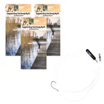 Zite Fishing Tungsten Drop Shot Ready Rig #S 3er Set – Fertigmontage für Barsch, Zander & Hecht