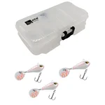 Zite Fishing Box mit Jigspinner - Spinnfischer-Set inkl. Tacklebox & 3x Balzer Shirasu Spinbuddy Albino