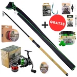 Zite Fishing Troutmallows Forellen Angelset Komplett | Rute 3,30 m + Rolle 3000 + Schnüre, Köder & Zubehör GRATIS