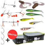 Zite Fishing Big Bait Starter-Set – Hechtköder, Hechtsysteme, Offset-Haken & 2x Window Bag GRATIS für Großhecht