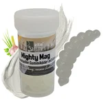 Mighty Mag Special Glow Edition Knoblauch 2,8 cm – 12 Stück Forellen Gummiköder Bienenmade UV-aktiv