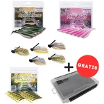 Inzite Skrrt Starterset - Für Barsch, Zander & Hecht inkl. Skirt Jigs, Pershad + Craw Gummiköder & Tacklebox GRATIS