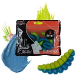 Big Mag Forellenköder Blau/Gelb Knoblauch 3 cm 10 Stück UV-aktiv