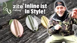Forellen Inline Spoons Set Neon 2-3,5g mit Köderbox Zite Fishing Video