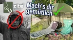 Schirmzelt Geschlossen als Angelschirm Zelt 250cm Zite Fishing Video